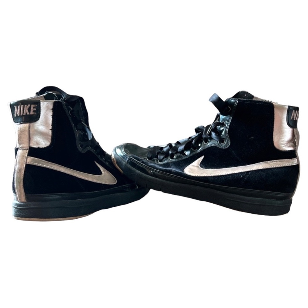 Vintage Velvet Nike a high-too size 8.5 - ribbon lace